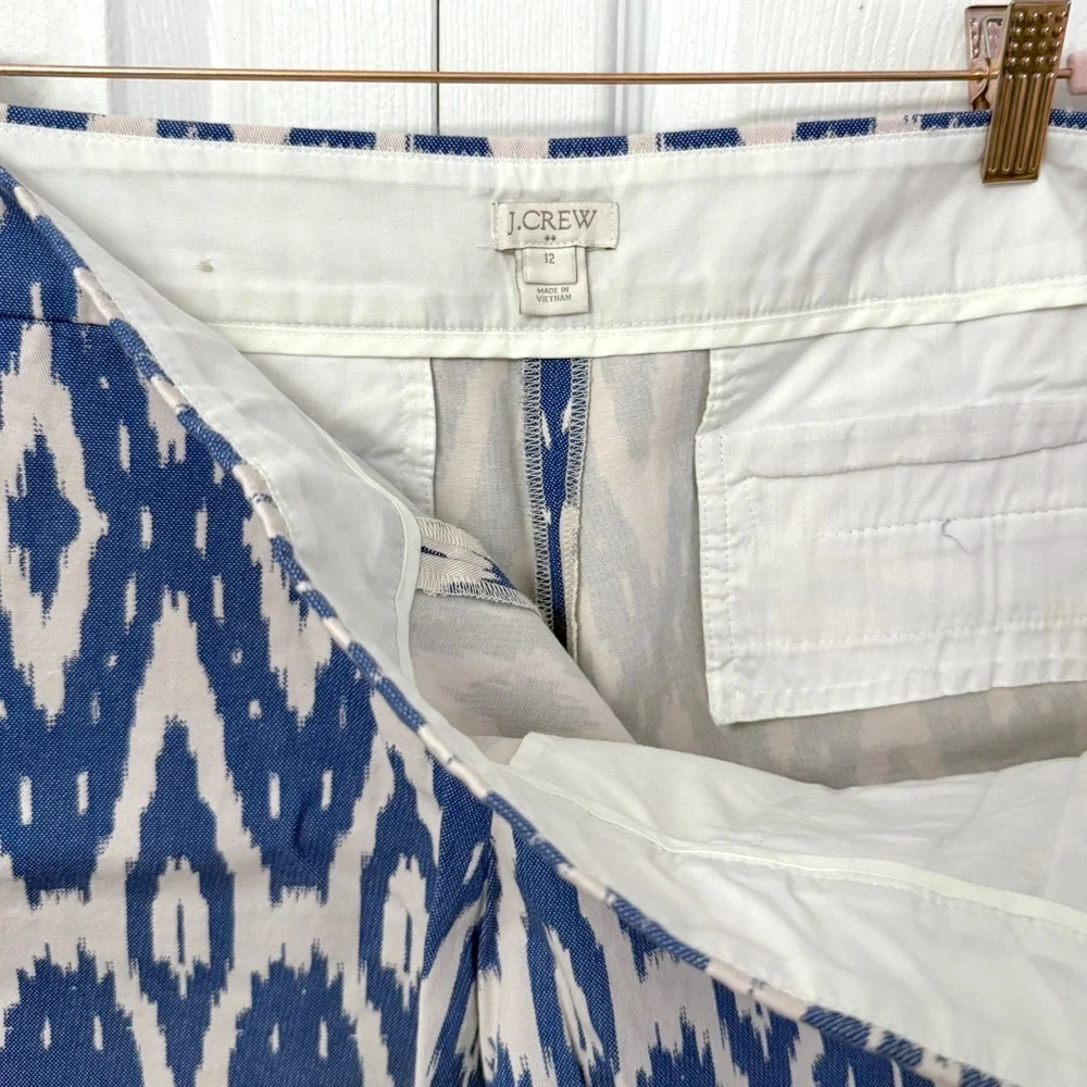 J. Crew Ikat Shorts 12